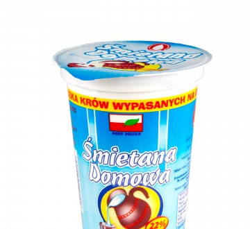 Śmietana domowa 22%