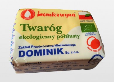 EKO Twaróg półtłusty ekologiczny